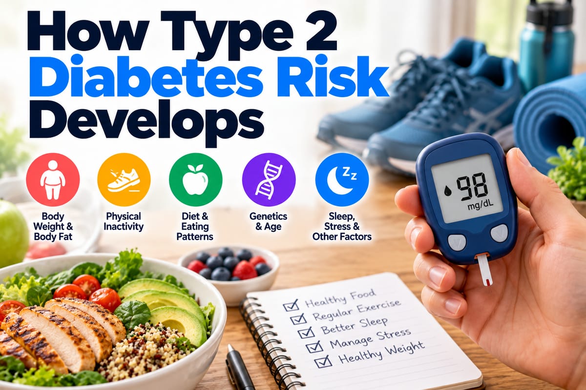 How Type 2 Diabetes Risk Develops